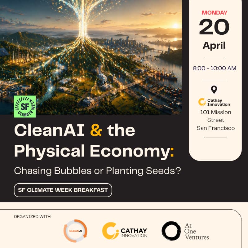 Cover Image for CleanAI & the Physical Economy: Chasing Bubbles or Planting Seeds?