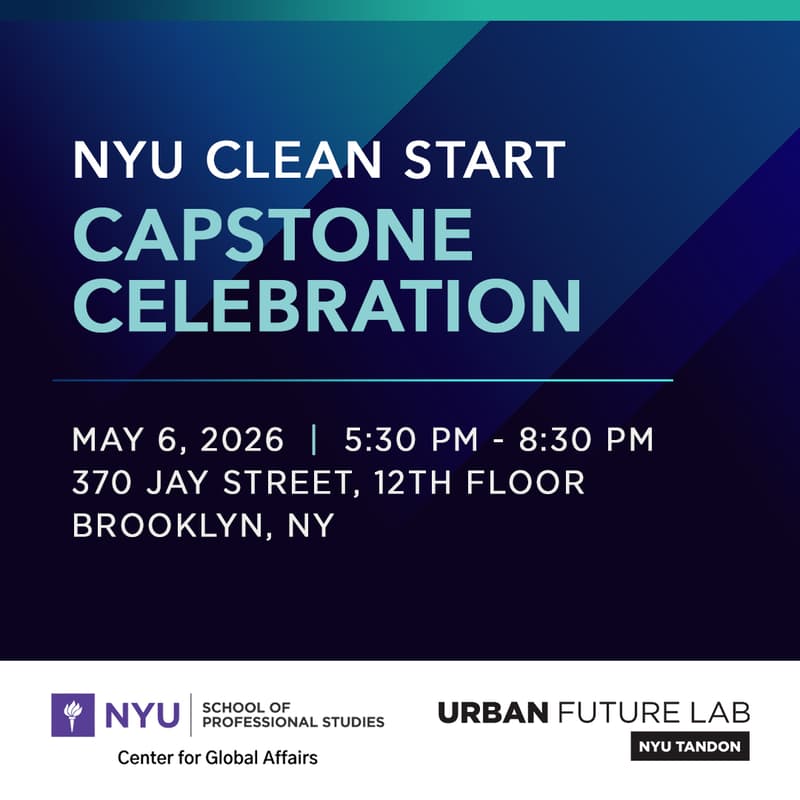 Cover Image for 2026 Clean Start Capstone Celebration