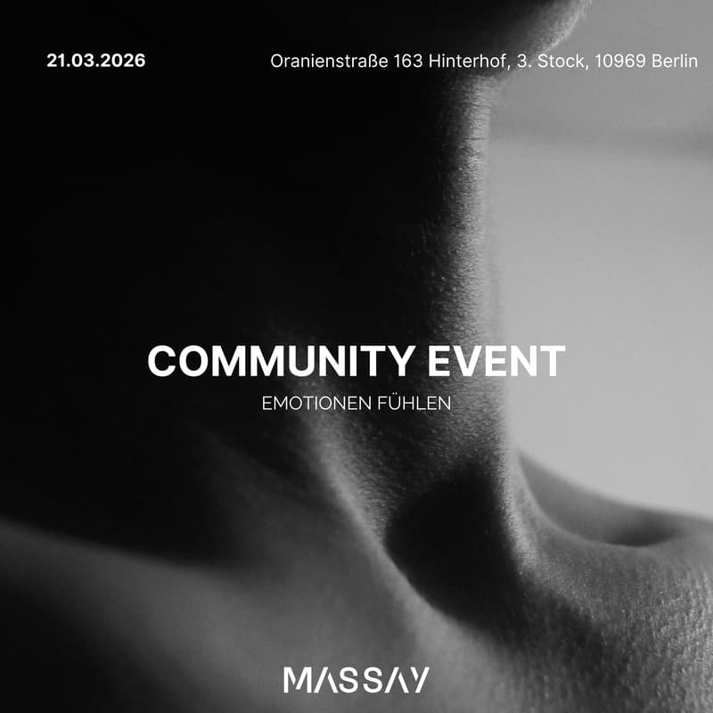 Cover Image for MASSAY Community - Emotionen fühlen
