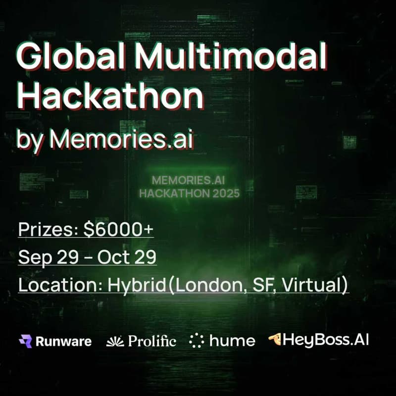 Cover Image for World's First Multi-Modal AI Global Hackathon Closing Ceremony & Celebration