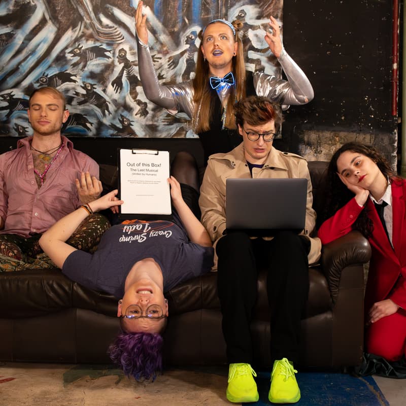 Cover Image for Out of This Box: The Last Musical (Written by Humans)