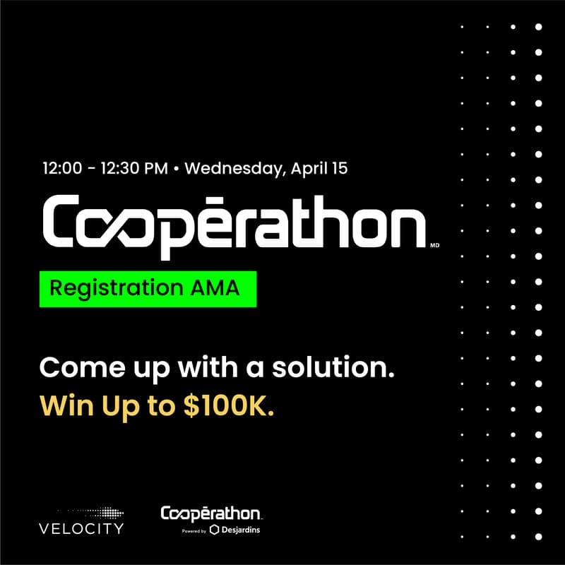 Cover Image for Cooperathon powered by Desjardins : registration AMA