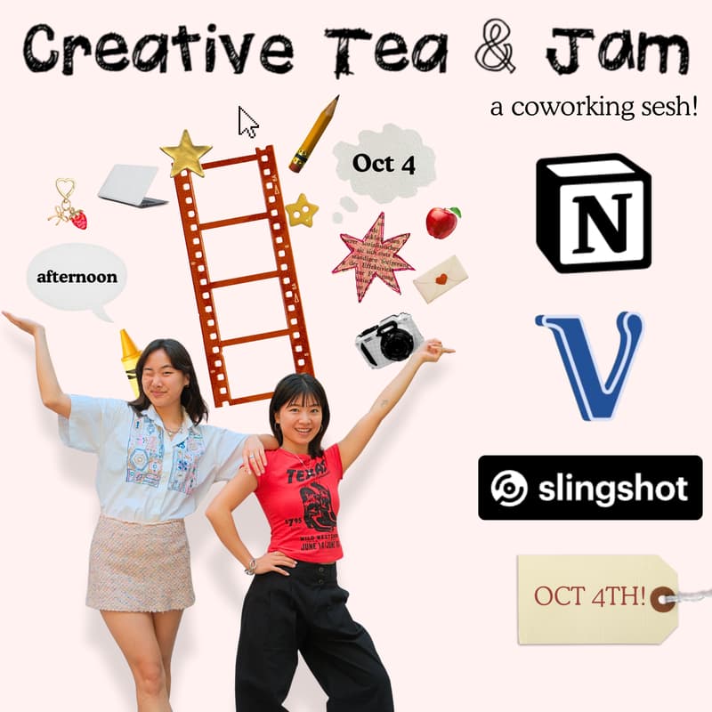 Cover Image for a creative co-working sesh! ✍🏼