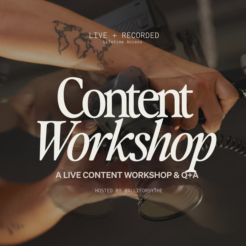 Make Better Content: A Live Workshop · Zoom · Luma