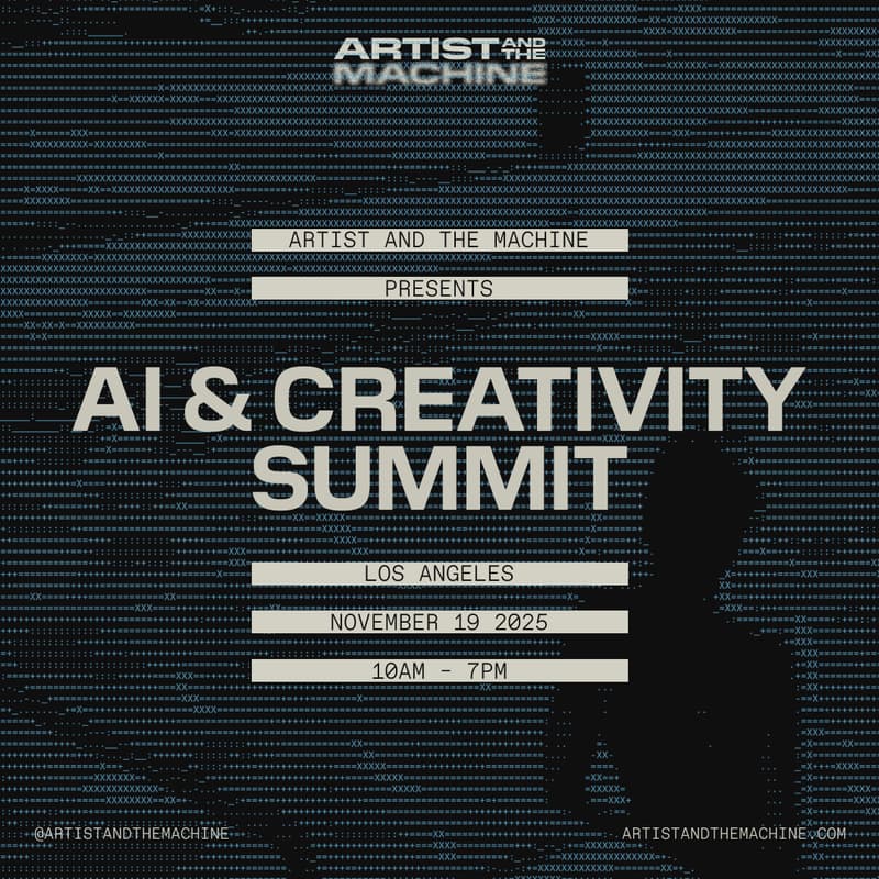 Cover Image for Artist and the Machine presents THE AI & CREATIVITY SUMMIT: LA Edition