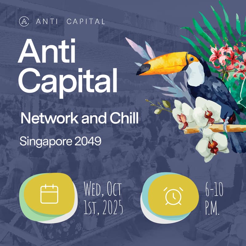Cover Image for Anti Capital Networking Night – Singapore Edition