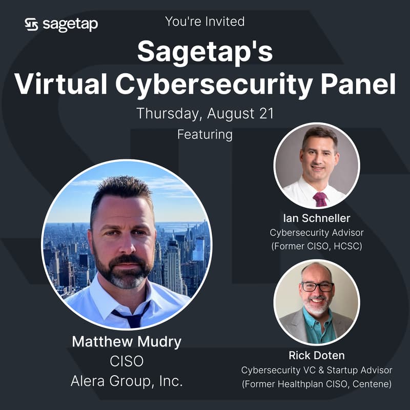 Cover Image for Sagetap's Virtual Cybersecurity Panel