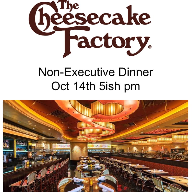 Cover Image for Non-Executive Dinner @ Dreamforce