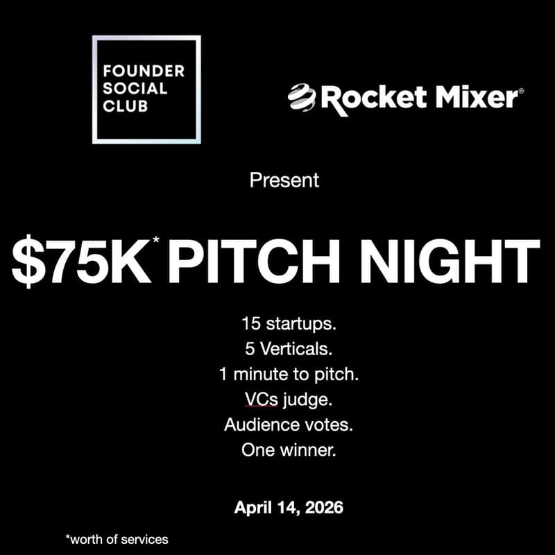 Cover Image for ⚡ The 60-Second Showdown | $75K+ Pitch Competition in services