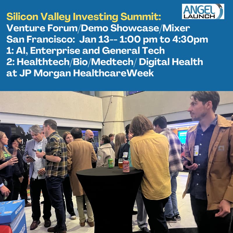 Cover Image for Silicon Valley AI/Tech Investing Summit and Medtech/Healthtech Summit