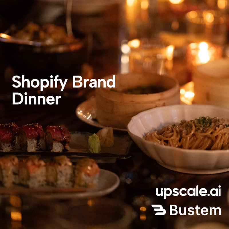 Cover Image for Upscale x Bustem DTC Brand Dinner