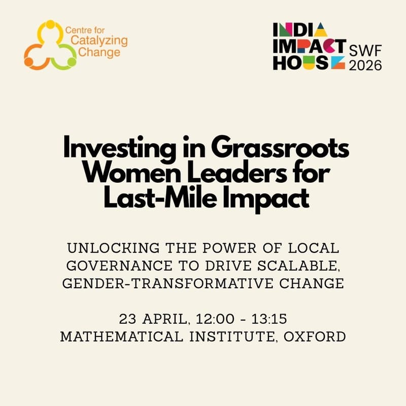 Cover Image for Investing in Grassroots Women Leaders for Last-Mile Impact