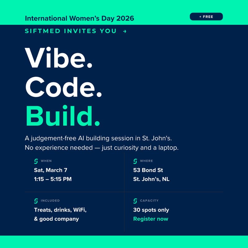 Cover Image for IWD SiftMed Local Build Day