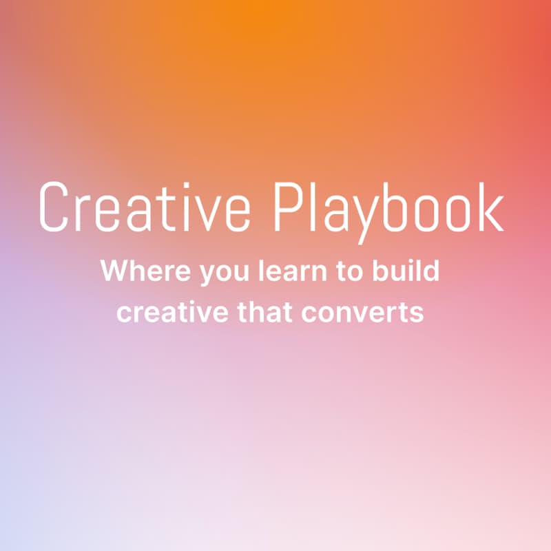 Cover Image for Creative Playbook #1