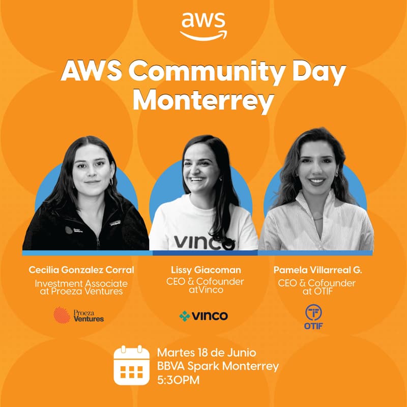 Foto de portada de AWS Community Sessions - MTY