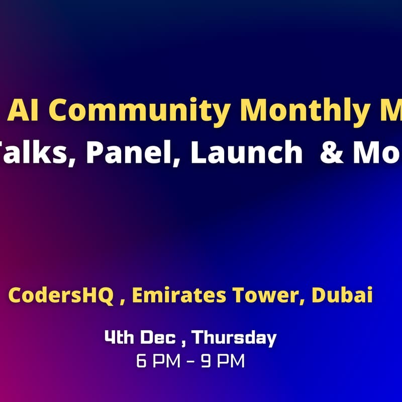 Cover Image for AI Business & Professional Meetup