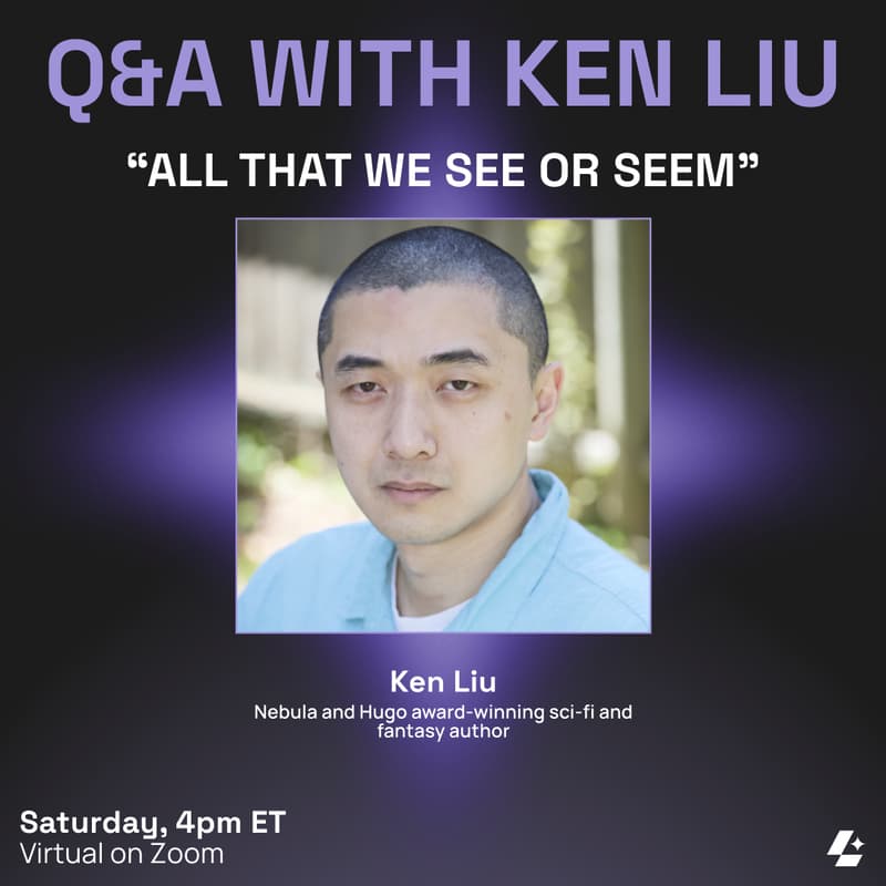 Cover Image for Fireside with Ken Liu - Award-Winning Sci-Fi Author