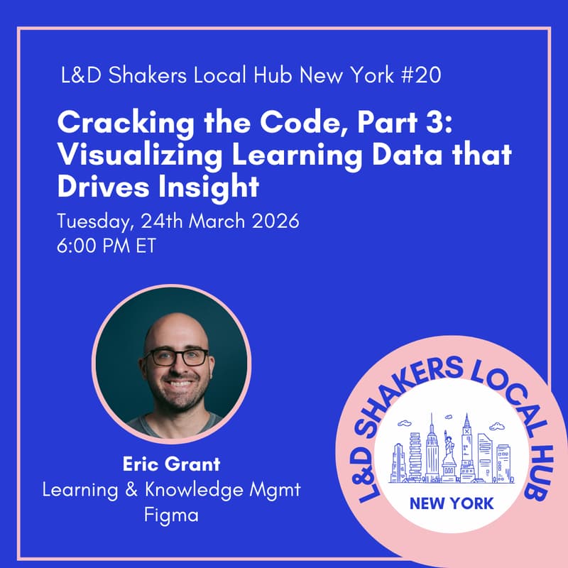 Cover Image for NYC Meet Up #20 - Cracking the Code, Part 3: Visualizing Learning Data that Drives Insight