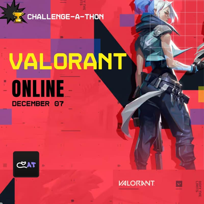 Cover Image for Challenge-A-Thon: Valorant Online Tournament