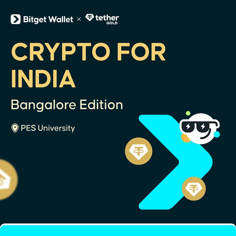 Cover Image for Crypto for India Tour with Bitget Wallet: PES University