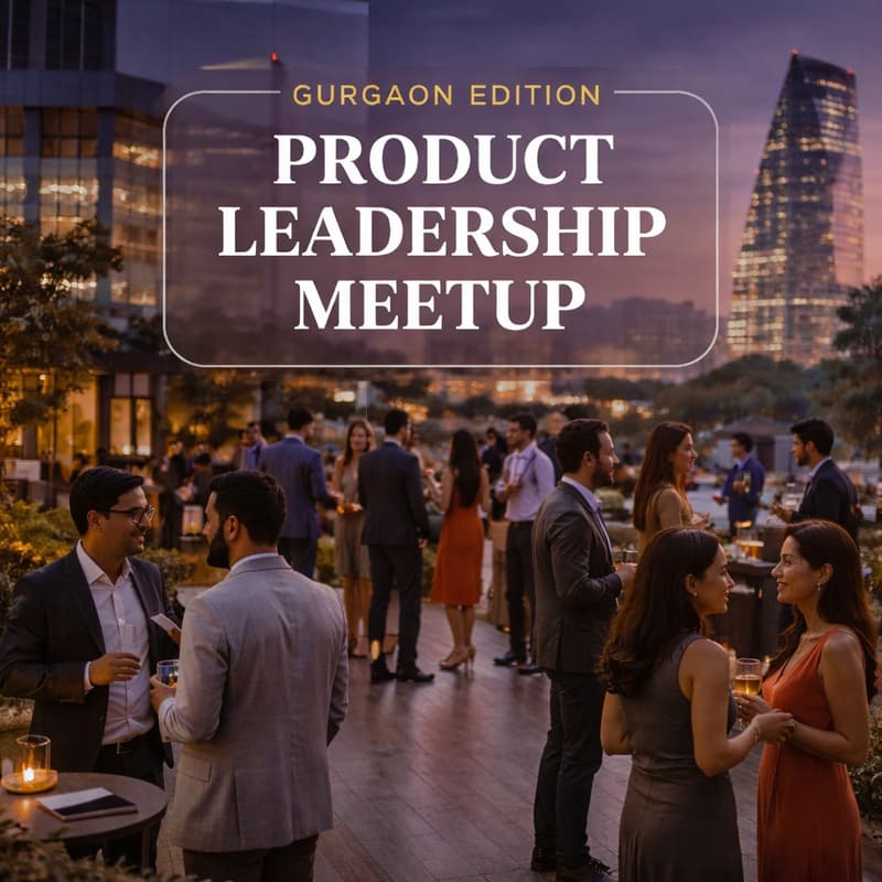 Cover Image for Product Leaders Meetup - Gurugram Edition