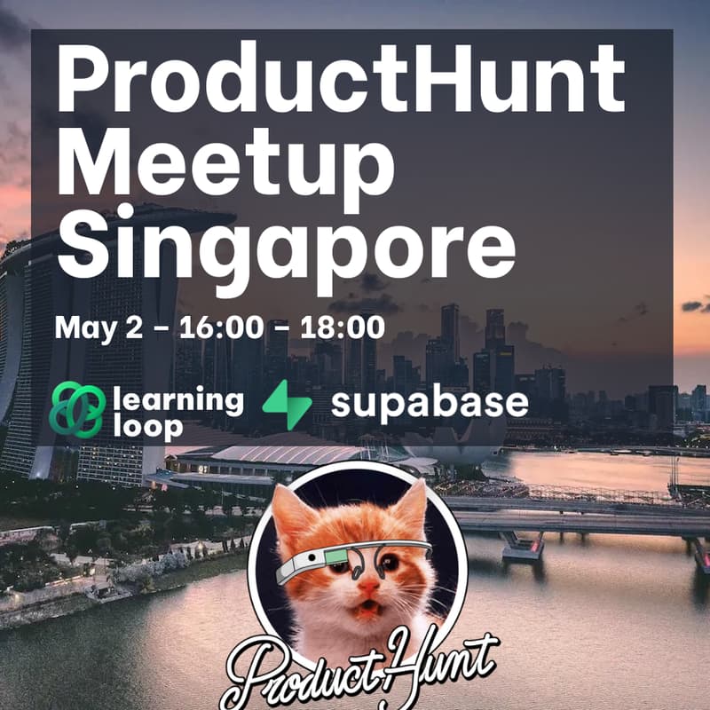 Cover Image for Product Hunt Meetup Singapore