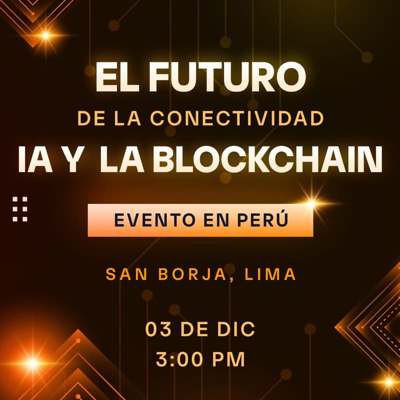 Cover Image for EL FUTURO DE LA CONECTIVIDAD IA y BLOCKCHAIN