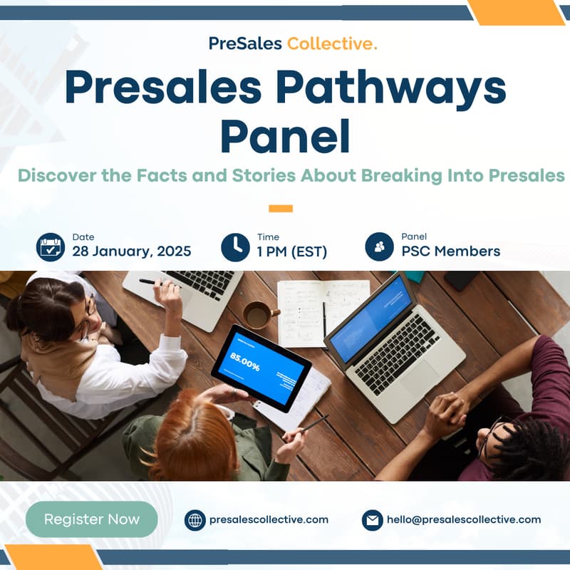 Cover Image for Presales Pathways Panel