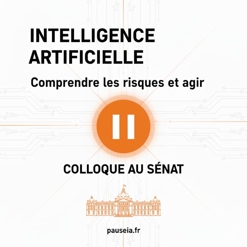 Cover Image for IA - Comprendre les risques et Agir - Colloque au Sénat