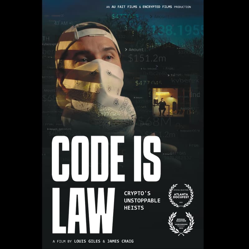 Cover Image for Movie Screening: Code is Law @ EthCC