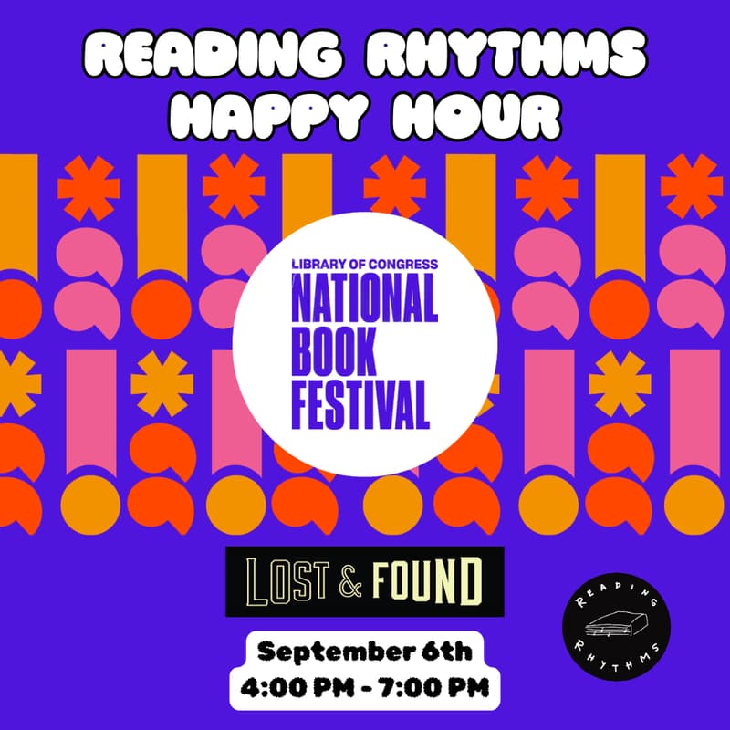 Cover Image for National Book Festival Happy Hour with Reading Rhythms DC
