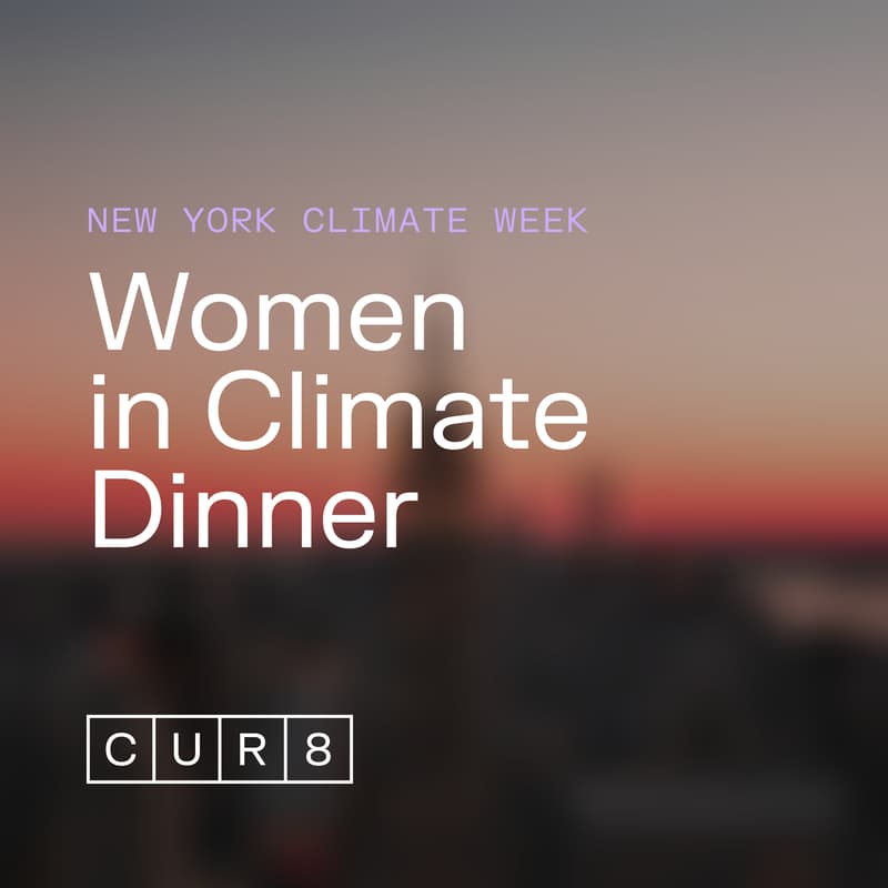 Cover Image for Women In Climate Dinner