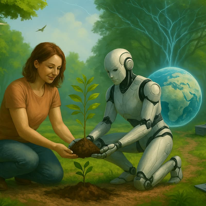 Cover Image for Human-AI teaming for people and planet