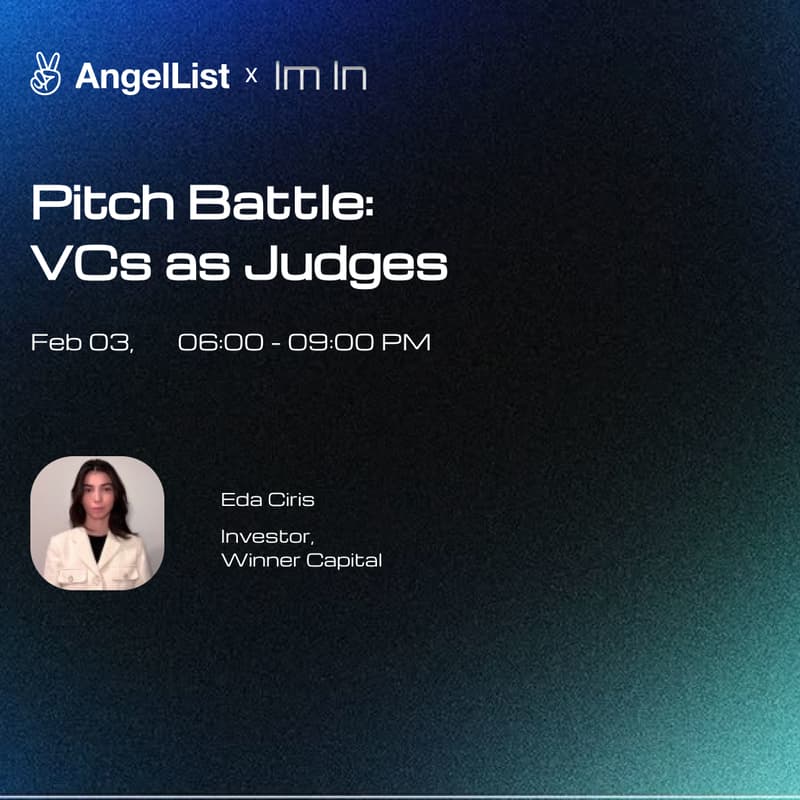 Cover Image for VC Judges Pitch Battle