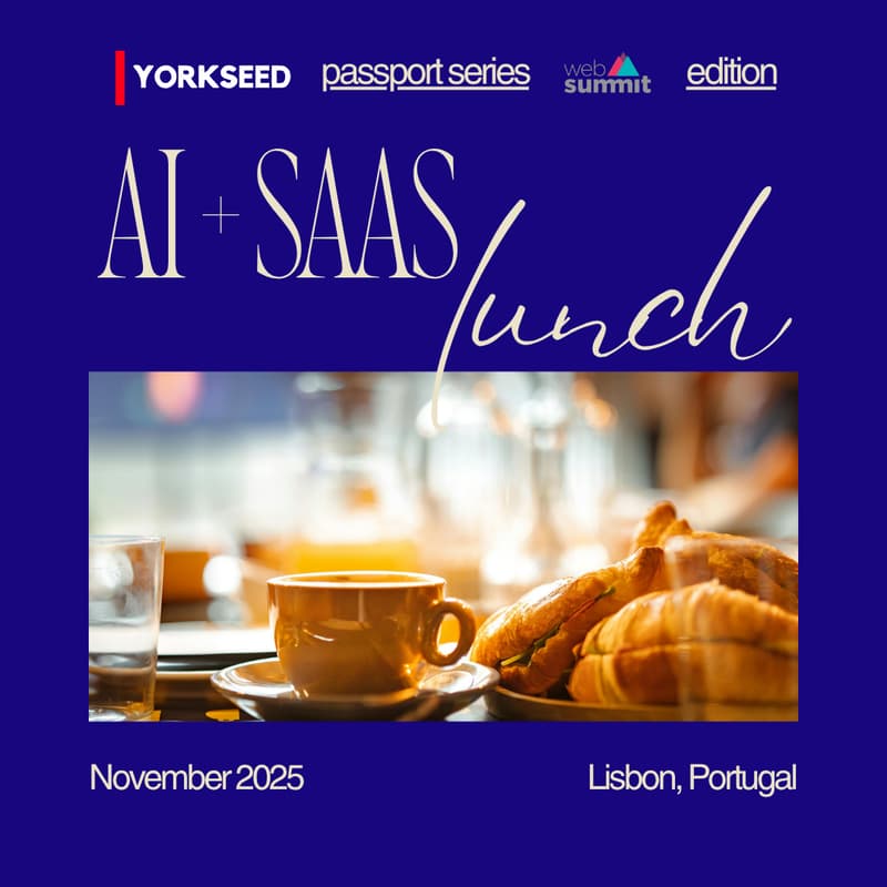 Cover Image for Yorkseed Passport Series: Valuing AI & SaaS Startups — A Coffee & Lunch Conversation