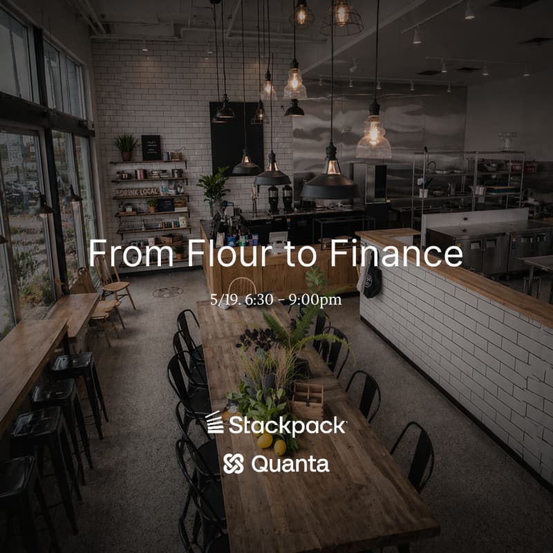 Cover Image for From Flour to Finance: A Dinner for Finance Leaders