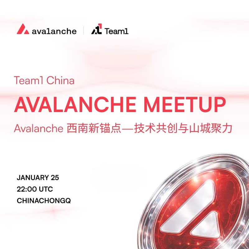 Cover Image for ​欢迎参加 [中国重庆] 的Avalanche聚会