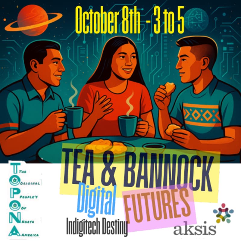 Cover Image for TOPONA Tech Tea & Bannock