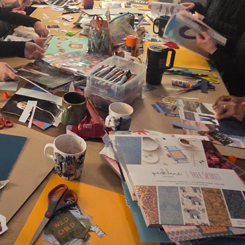 Cover Image for Vision & Vino - Lunar New Year Vision Collaging