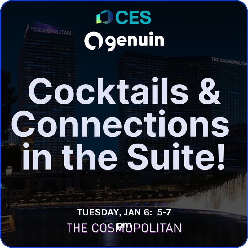 Cover Image for Cocktails & Connections with Genuin & McClatchy at CES