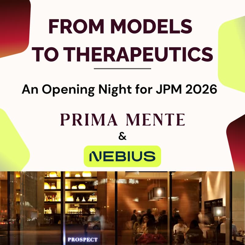 Cover Image for JPM 2026: Opening Night by Prima Mente & Nebius