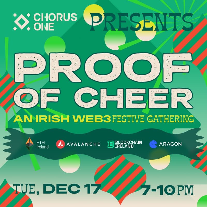 Cover Image for Proof of Cheer: An Irish Web3 Festive Gathering