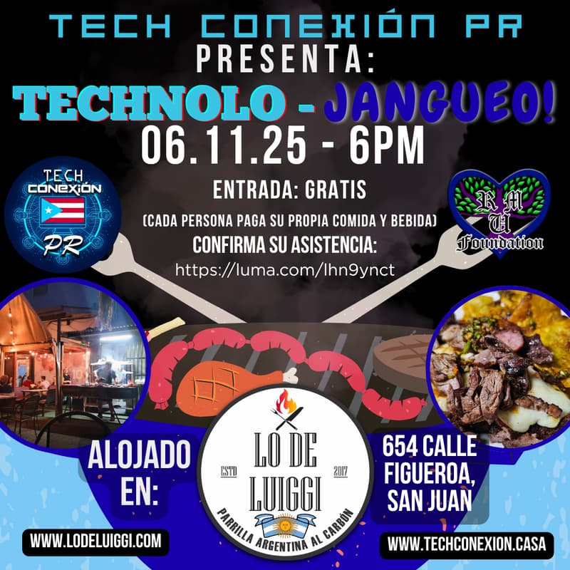 Cover Image for Tech Conexión PR Presents: "Technolo-Jangueo!"