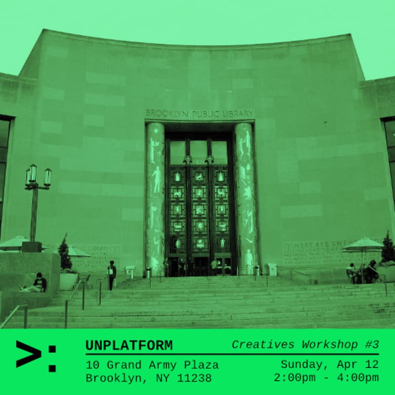 Cover Image for Unplatform Creatives Workshop #3