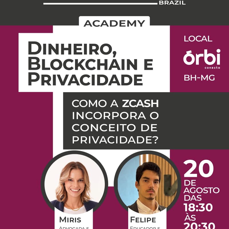 Cover Image for OffChain Academy - Dinheiro, Blockchain e Privacidade: como a Zcash incorpora o conceito de privacidade.