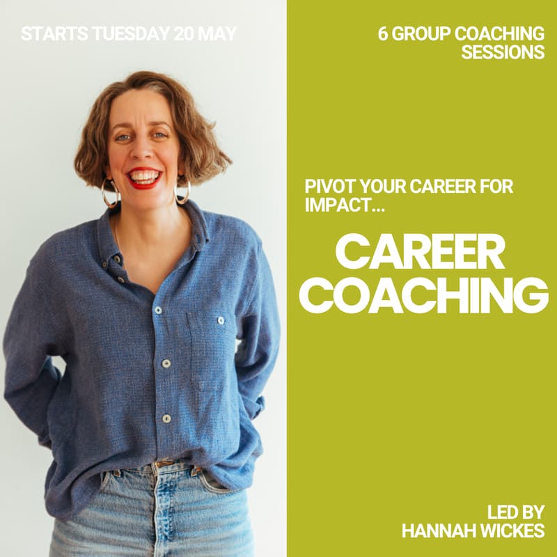 Cover Image for Career Group Coaching x 6 (Cohort #1)