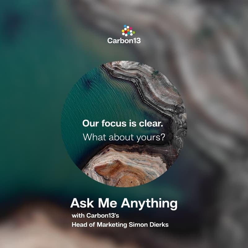 Cover Image for Weekly AMA - learn more about Carbon13's Venture Builder programme