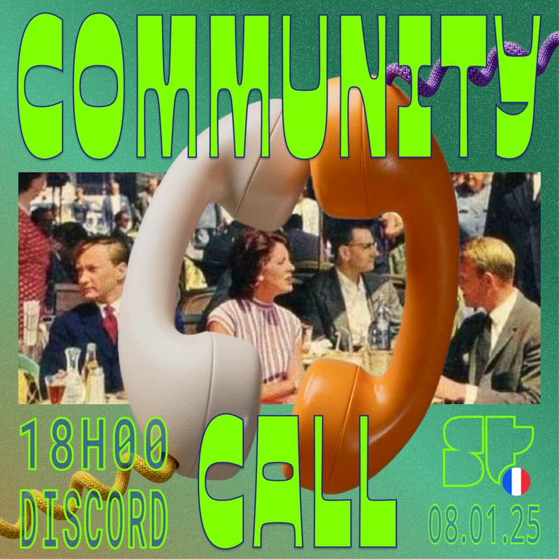 Cover Image for Community Call - 8 janvier