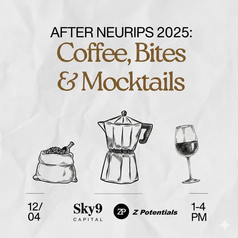 Cover Image for Coffee, Bites and Mocktails @ NeurIPS