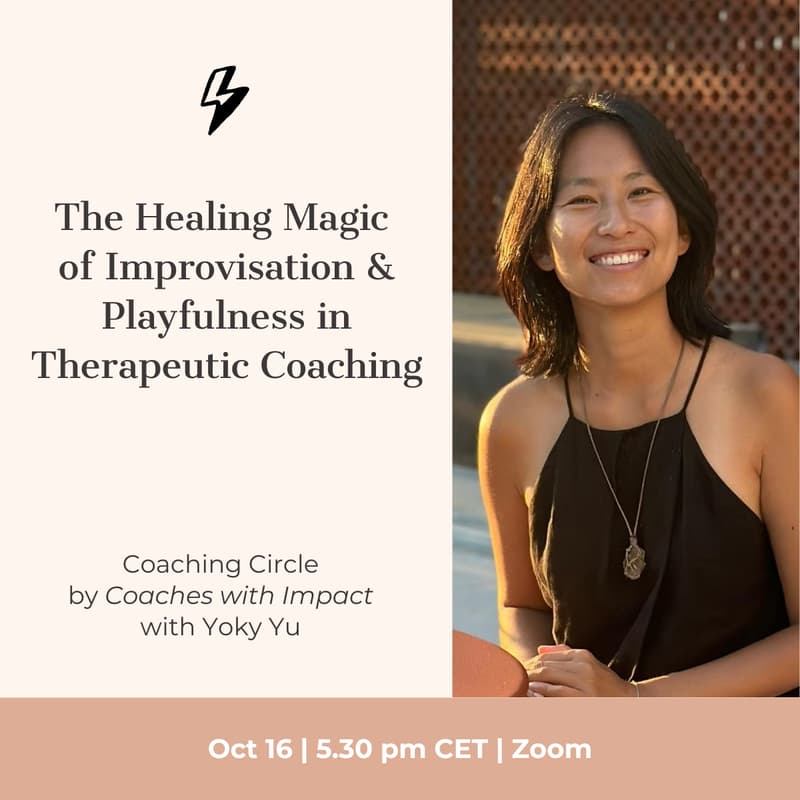 Cover Image for The Healing Magic of Improvisation & Playfulness in Therapeutic Coaching with Yoky Yu